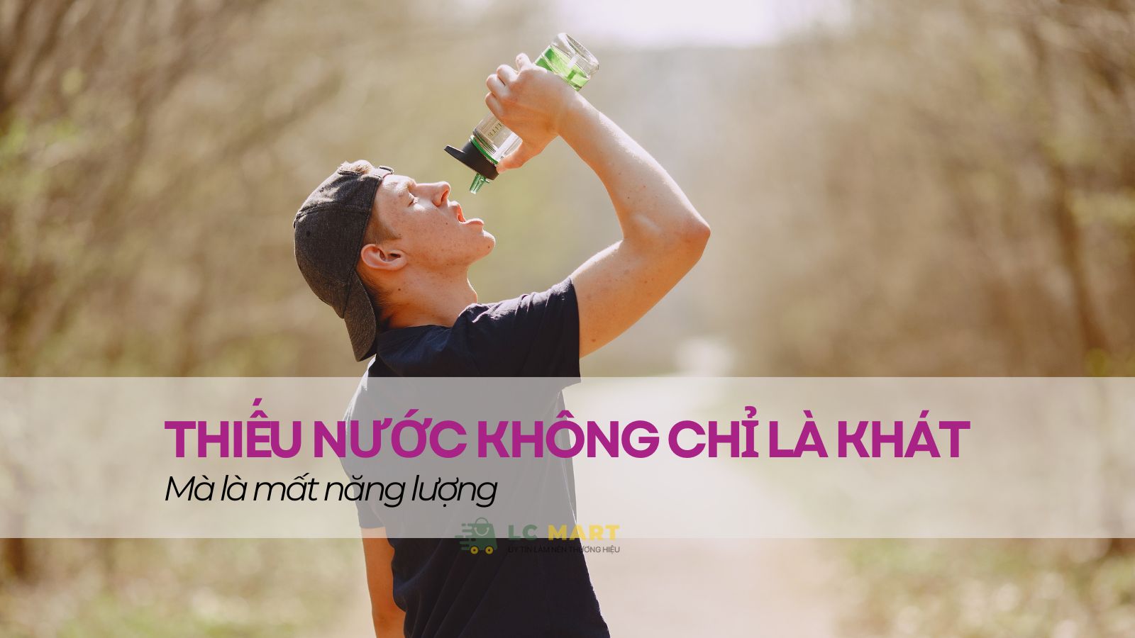 Thiếu nước chính là lý do mất năng lượng có đúng không?