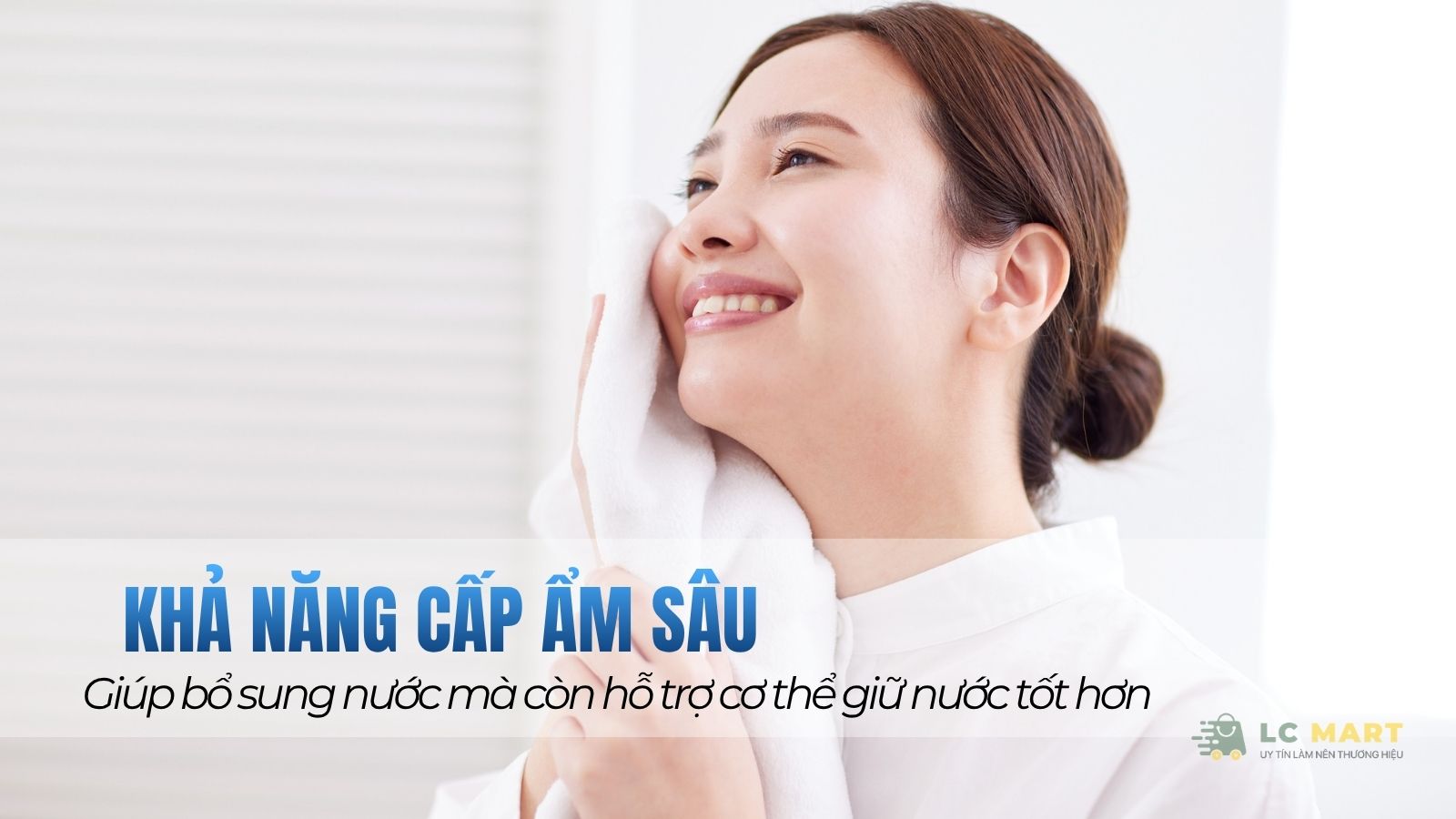 Nước Hydrogen không chỉ giúp bổ sung nước mà còn hỗ trợ cơ thể giữ nước tốt hơn ở cấp độ tế bào.