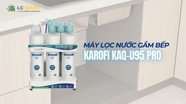 Máy lọc nước gầm bếp Karofi KAQ-U95 Pro