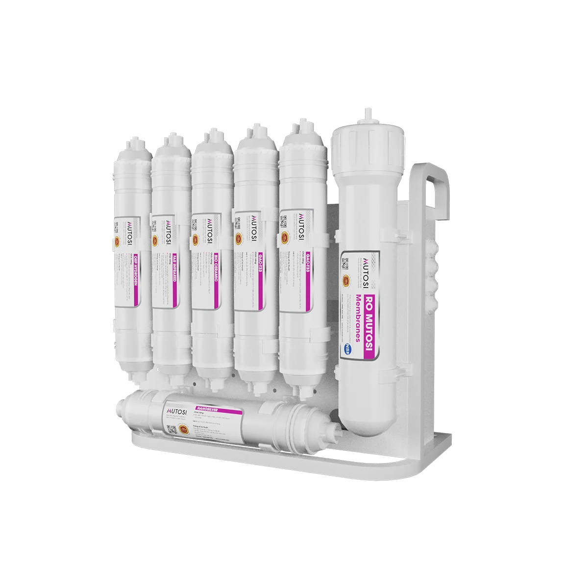 Máy lọc nước để gầm 10 lõi Mutosi MP-U1368