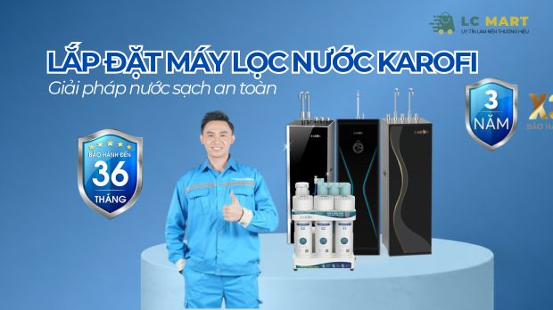 Lắp đặt máy lọc nước Karofi