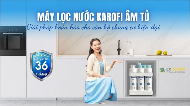 Máy lọc nước Karofi âm tủ