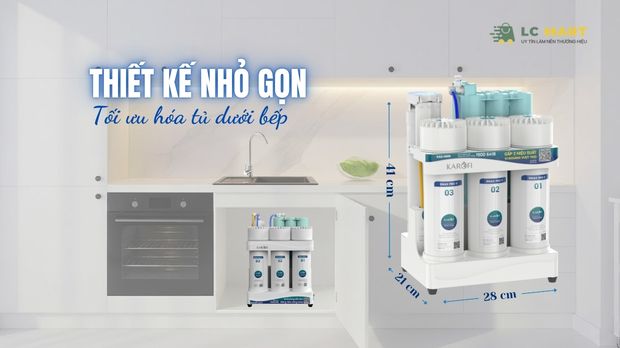 Thiết kế máy nhỏ gọn