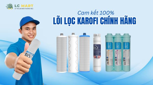 Cam kết lõi lọc chính hãng
