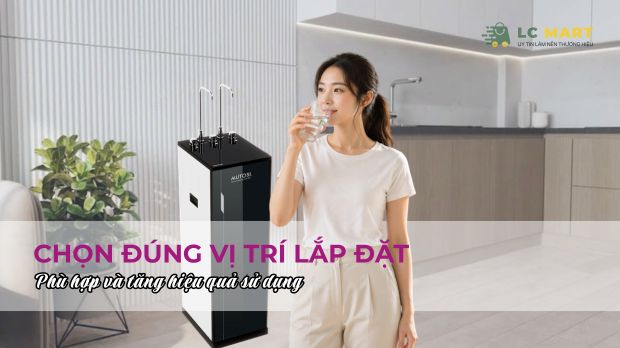 Chọn đúng vị trí lắp máy lọc nước để tăng hiệu quả sử dụng