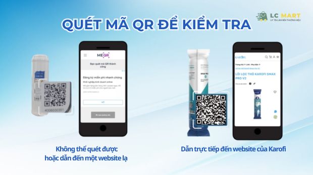 Quét mã QR để kiểm tra