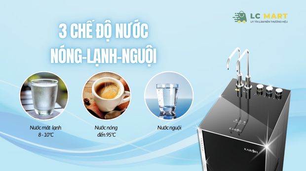 3 chế độ nước