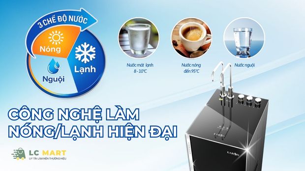Công nghệ làm nóng/lạnh hiện đại