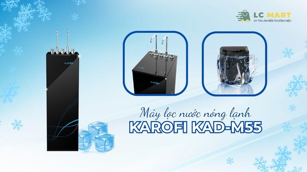 Máy lọc nước nóng lạnh Karofi KAD-M55