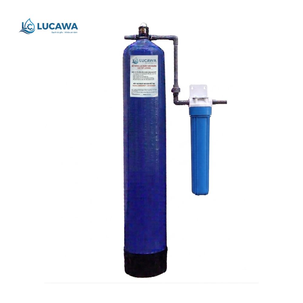 Lọc tổng đầu nguồn 1 cột composite van cơ LUCAWA LC-1CMM