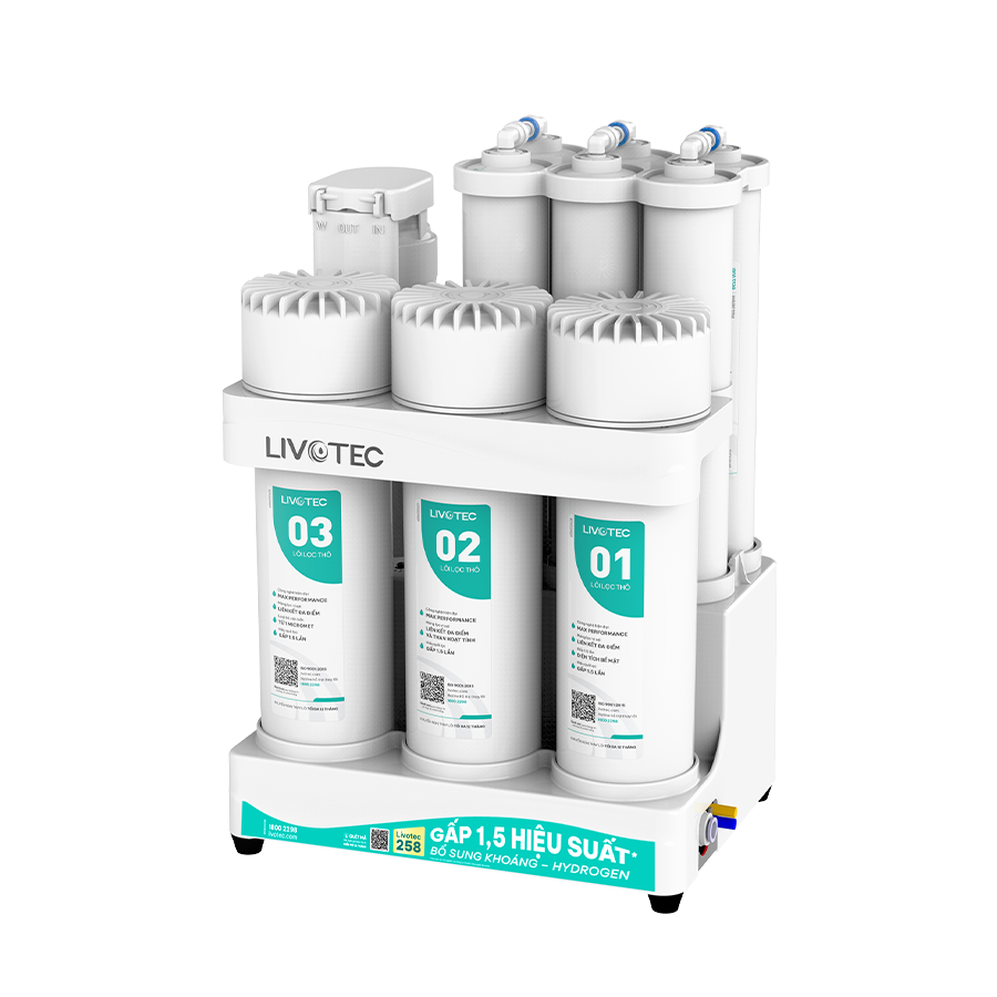 Máy lọc nước để gầm Livotec 258